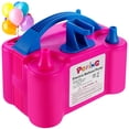 thumbnail image 1 of PCFING Bomba de globos eléctrica y herramienta para atar globos en una máquina sopladora infladora de globos portátil con boquilla doble, 1 of 6