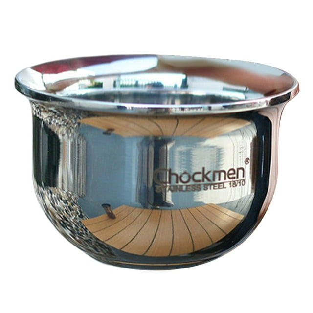Copa de vino de acero inoxidable sin tallo de 80 ml, copa para bebidas, copa de vino de metal 1 PC