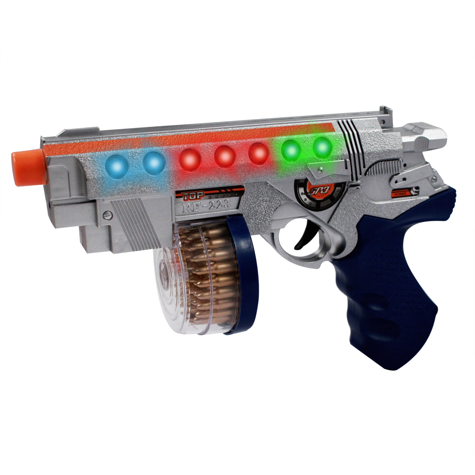 Intergalactic Superhero Laser Space Gun with Spinning Lights (Multiple Styles) - Walmart.com