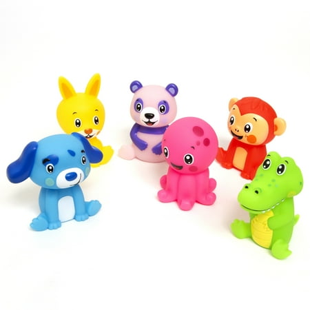 Spark Create Imagine 6-Piece Plastic Animal Figure Child’s Play Set