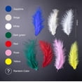 thumbnail image 2 of LAICAIW 200pcs 4-6 Inches Fluffy Turkey Marabou Feathers for Crafts Dreamcatcher Fringe Trim Colored Feathers Accessories Pack (Color Mixing), 2 of 7