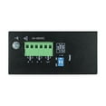 thumbnail image 3 of Eaton Tripp Lite Series 8-Port Managed Industrial Gigabit Ethernet Switch - 10/100/1000 Mbps, 2 GbE SFP Slots, -40&deg; to 75&deg;C, DIN Mount, TAA - 8 Ports - Manageable - Gigabit Ethernet - 10/10..., 3 of 5