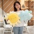 thumbnail image 4 of Jouets en Peluche Nuage Soleil Coussin Mignon Cadeau, 4 of 5