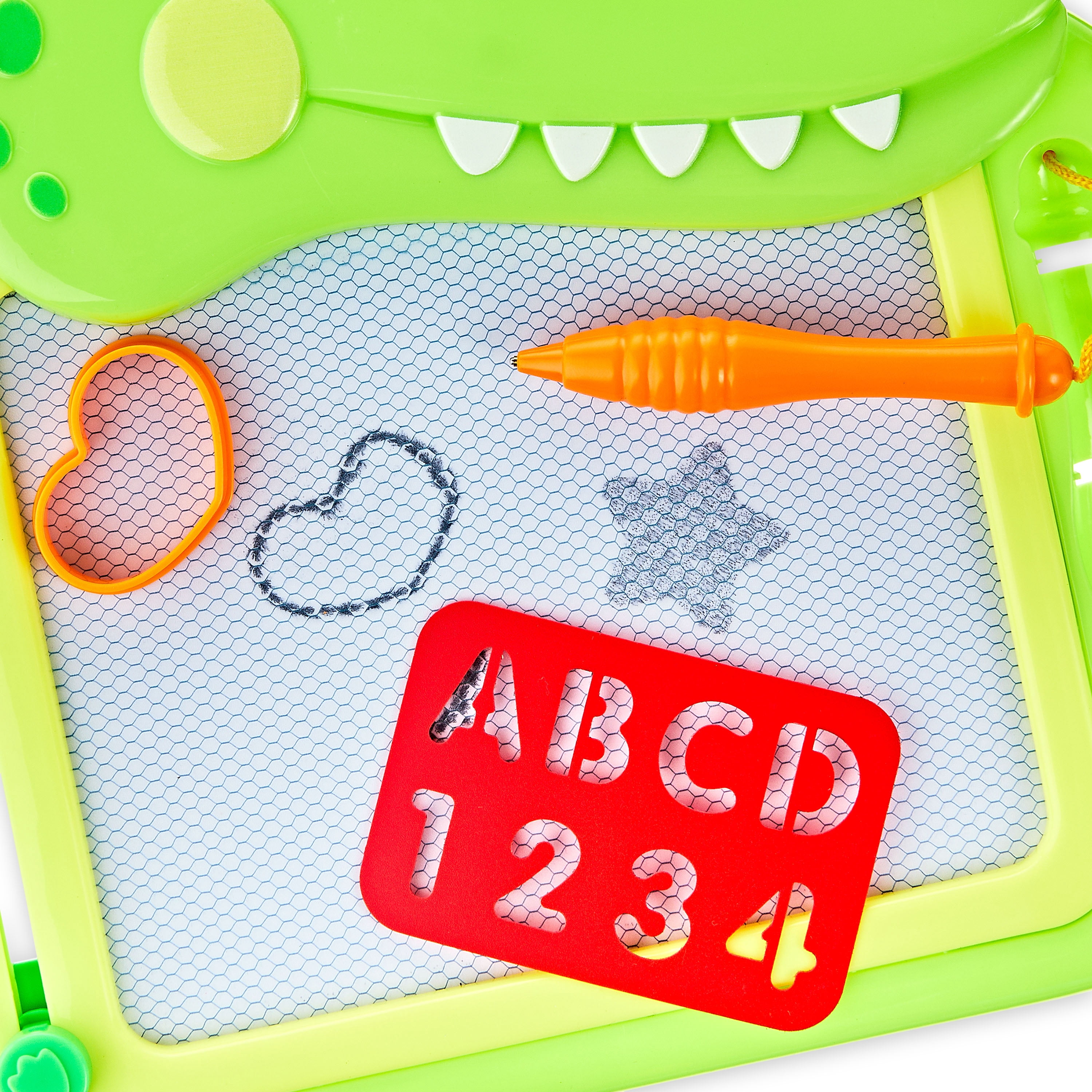 Spark Create Imagine Croco-Doodle Magnetic Drawing Board - Made from Durable Kid Friendly Plastic