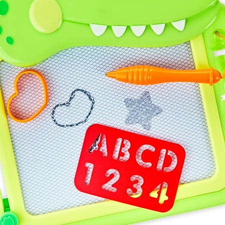 Spark Create Imagine Croco-Doodle Magnetic Drawing Board - Made from Durable Kid Friendly Plastic