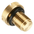 thumbnail image 5 of 4X 17111712788 Radiator Overflow Coolant Expansion Tank Bleeder Screw Gold for E36 E39 E46 Etc., 5 of 7