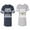Men Navy / Women Heather, variant on Keep Calm King Queen Matching Couple Cotton Jerseys (Men Navy / Women Black) (Men S / Women S)
