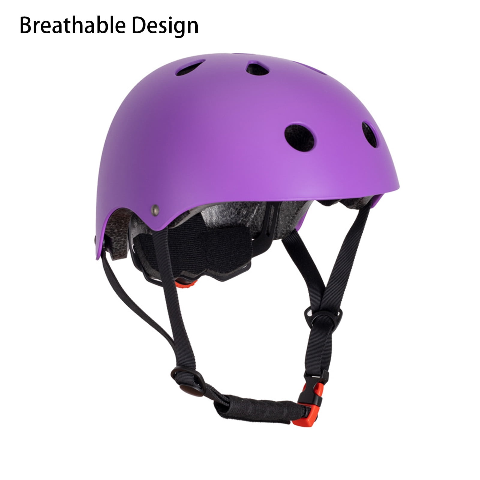BESTSKY 7 Pcs Kids Helmet and Protective Gear Set,Toddler Helmet with Knee Pads,Elbow Pads,Wrist Guards for Skateboarding,Cycling,and Scooters,Purple