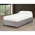 thumbnail image 1 of Emil Twin Platform Bed Base, Grey, 1 of 3