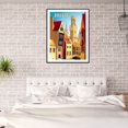 thumbnail image 4 of Cuadros Decorativos Pintura de diamante 5D Ciudad abstracta DIY Taladro redondo completo Decoración Trabajo hecho a mano Regalos JShteea Nuevos Originales, 4 of 5