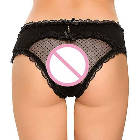 

EUHDSSDE Follure Women Bowknot Lace Panties Lingerie Underwear Seduction Underpants