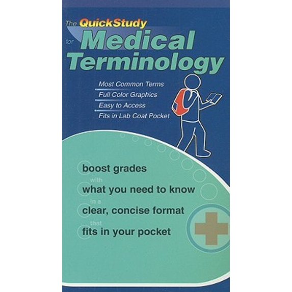 Pre-Owned The Quick Study for Medical Terminolgy (Quickstudy Books), 9781423202608, 1423202600, Paperback, First Edition edition