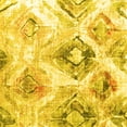 thumbnail image 1 of Ahgly Company Machine Washable Indoor Square Abstract Yellow Contemporary Area Rugs, 7' Square, 1 of 4