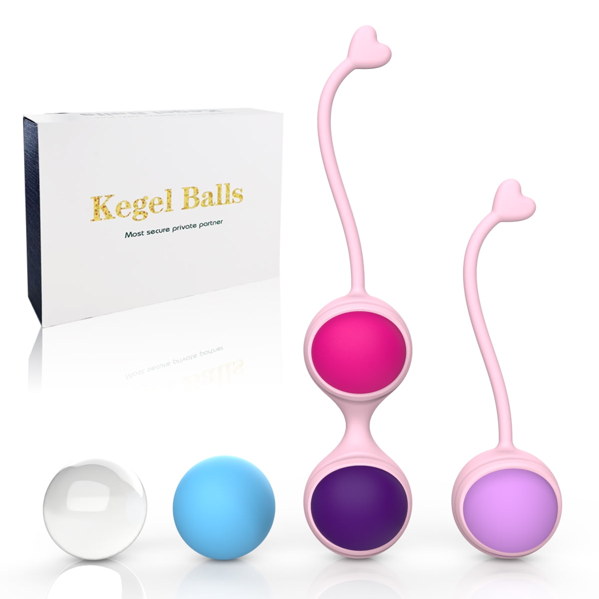 Kegel Balls Exercise Weights Kegel Balls Weighted Exercise Kit for