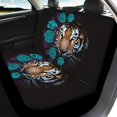 thumbnail image 4 of Pzuqiu Car Seat Cover Sets, Compatible with Front Seat Vehicle Seats, Car Seat Covers for Trucks Cars Full Set, Tiger Rose, 4 of 10