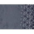 thumbnail image 2 of Zelouf Double Border Dot Emb. W/scallops On N/p Taffeta  , Sewing, DIY, Crafts Fabric by the Yard, Silver Coin, 3 Yard, 2 of 2