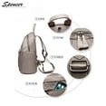 thumbnail image 5 of Spencer Fashion Oxford Women Backpack - Water Resistant Travel Satchel Handbag Anti-theft School Shoulder Bags Rucksack for Outdoor Shopping (9.06"*5.12"*12.20",Black), 5 of 7