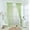 Green, variant on Sheer Curtains Willow Branch Glue Flower 78" Long 2 Panels Set - Girls Bedroom, Living Room, Nursery & Kids Room Rod Pocket See-Through Printed Drapes. Blue