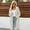 White, variant on Hsovts Women Long Cardigan Open Front Knit Sweater Side Pocket Chunky Cardigan Outwear Hooded Oversized Warm Coats 2026 Fall Fashion Daily & Office Cardigan Sweaters for Women Purple 5xL