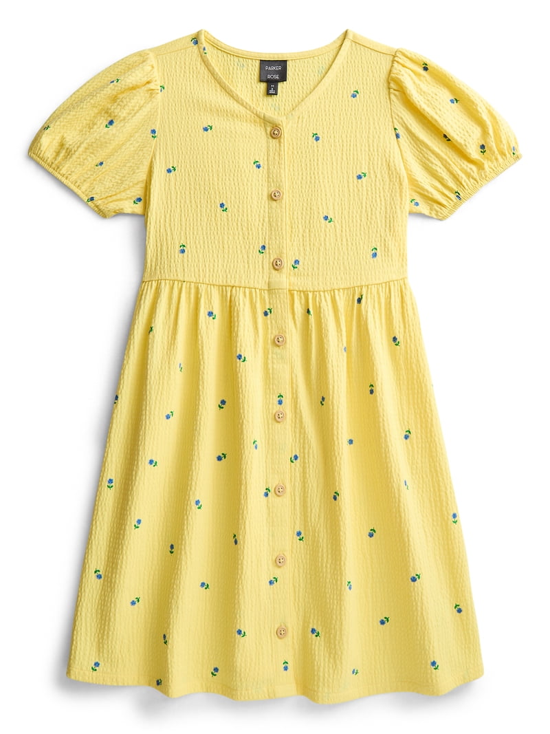 Parker Rose Girls Placket Dress and Socks, Sizes 4-18 - Walmart.com Parker Rose Girls Placket Dress and Socks, Sizes 4-18 - Walmart.com