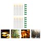 thumbnail image 4 of Velas Led Pole largas con velas largas de 10 piezas con clip Decoración navideña, 4 of 6