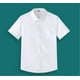 thumbnail image 3 of Camisas blancas para niñas, blusa de cuello Peter Pan de manga larga, ropa escolar para niñas adolescentes de 8, 10, 12 y 14 años, 3 of 5