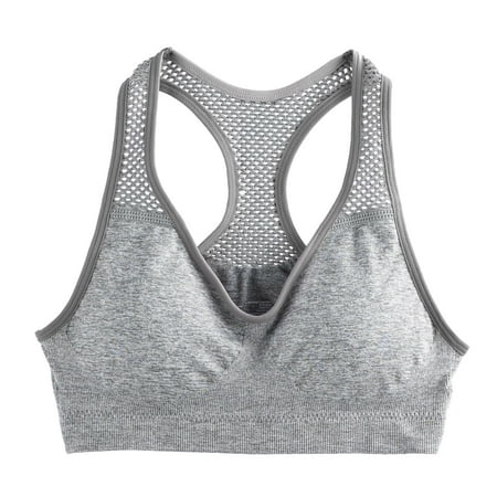 Girls Maidenform® Seamless Sports Bra Color: Heather Gray Size: SMALL
