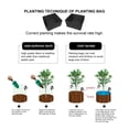 thumbnail image 4 of WEUVEB Bolsa De Fieltro Para Plantar Verduras Y Con Gran Capacidad Y Buena Aireación, 4 of 7