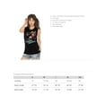 thumbnail image 3 of Poison Bright Action Black Women's Muscle Tank Top, 3 of 3