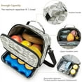 thumbnail image 4 of Breast Pump Bag Cooler Compartment for Breast Pump - Cooler and Moistureproof Bag Double Layer for Mother Breast Milk Pump Lunch Bag Outdoor Working, 4 of 6