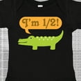 thumbnail image 4 of Inktastic Half Birthday 1/2 Boy Alligator Boys Baby Bodysuit, 4 of 5