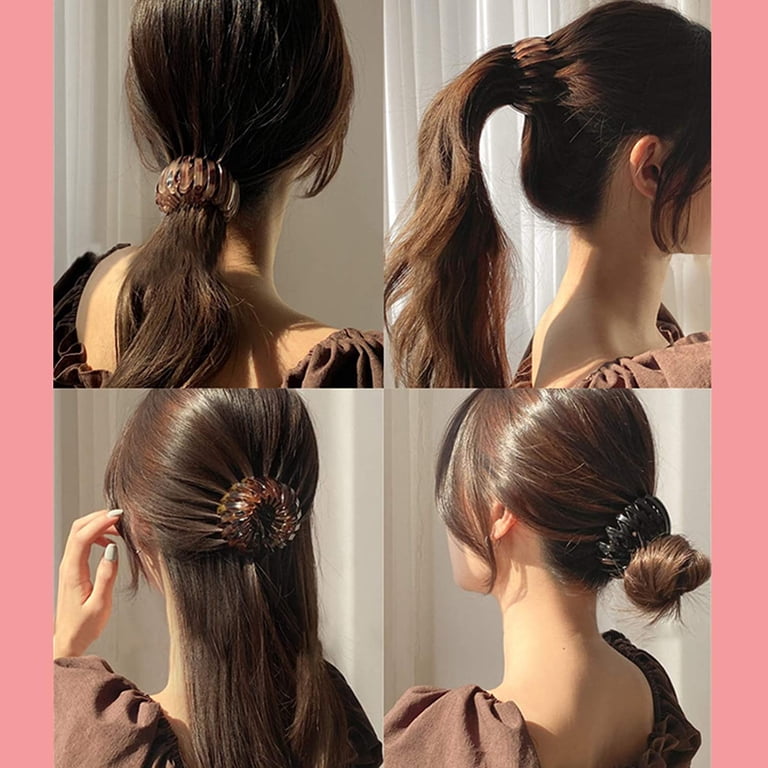 Ludlz Birds Nest Hair Clips Hair Claw Clamps Bun Makers  display picture 3