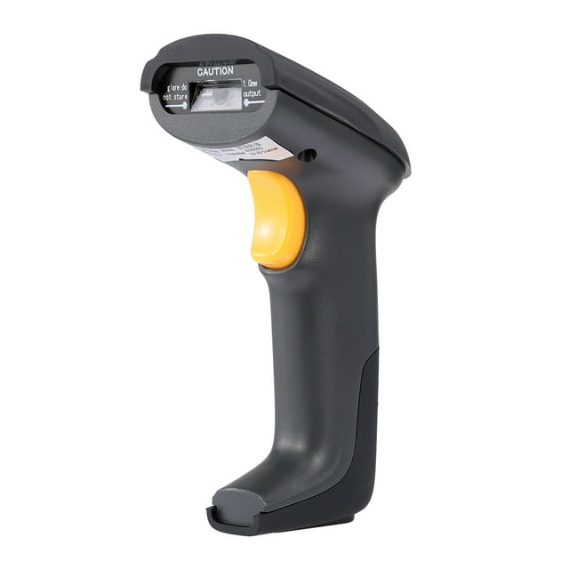 Yeacher Lecteur de Codes-Barres Sans Fil 2,4 g, Lecteur QR, Lecteur Haute Sensibilité, Batterie Rechargeable Intégrée, Prise en Charge 1D 2D pour Marché et Entrepôt