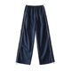 thumbnail image 1 of Pantalones deportivos de secado rápido de pierna recta, pantalones anchos de cintura alta informales finos para mujeres europeas y americanas, 1 of 6
