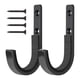 thumbnail image 4 of 4PCS Metal Wall-Mounted J Hook Tool Hook Storage Racks are Suitable for Tool Houses and Homes, 4 of 5