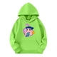thumbnail image 5 of Moonsky Sudadera con capucha y cordón HUNTRX, estampado de grupo de chicas coreanas, jersey corto, suave y cómodo, top de manga larga para primavera y otoño. Verde 150, 5 of 5