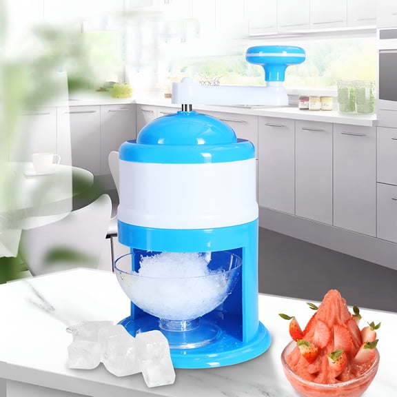 ACDANC Shaved Ice Maker Slushie Machine with Stainless Steel Blades for Snow Cone Margarita Frozen Cocktails Organic Sugar Free Flavored Healthy Snacks