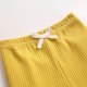 thumbnail image 4 of Odeerbi 0-4 Años Niños Niñas Pantalones de Pijama de Algodón Pantalones Térmicos de Punto Elástico Pantalones Largos Para Dormir Invierno Color Sólido Leggings, 4 of 4