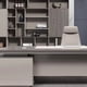 thumbnail image 5 of Corner L Shaped Office Desk Reception Living Room Executive Storage Computer Desks Luxury Standing Mesa De Escritorio Furniture My Lux Decor Round, 5 of 30