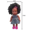thumbnail image 5 of A-Waroom Black Doll with Afro Kids Gift 10 inch African American Body Doll Toys for Girls, 5 of 5