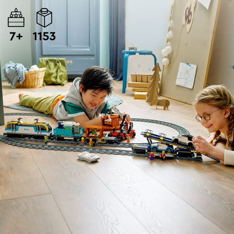 Set Lego 60336 Train de marchandises Telecommande inclus 33 rails et  accessoires Circuit Carte Tigre Jeu construction - Cdiscount Jeux - Jouets