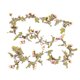 thumbnail image 1 of Larga Seda Artificial Flor De Rosa Flor De Vid Hoja Guirnalda Planta Realista Banquete De Boda Hogar, Rosa Vogacara JJ18800-04, 1 of 6