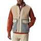 thumbnail image 1 of BASS OUTDOOR Mens Mixed Media Fleece Vest, gray, XL, 1 of 1