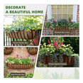 thumbnail image 3 of 30 Inch 6 Pack Trough Liners, Coconut Coir Fiber for Wall Basket , Window Box Liners, Garden Planter Baskets, 3 of 6