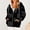 Black jacket for women, variant on Usmixi 2023 Winter Womens Sweatshirt Coat Womens Hooded Coat Trendy Letter Print Open Zipper Drawstring Hoodie Jacket Fall Ladies Plus Size Lightweight Sweatshirt Outwear with Pocket Up to 65% off