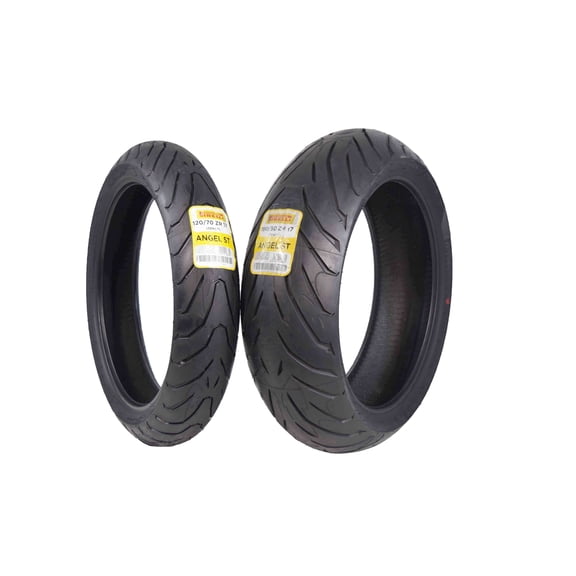 Pirelli Angel ST 120/70ZR17 (58W) Front & 190/50ZR17 (73W) Rear Motorcycle Tires