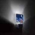 thumbnail image 2 of Mountain Night Light Plug in LED Lamp Automatic Sensor Night Lights Plug into Wall Natural Fresh Green Forest in Spring Bedroom Bright Decor Square Dim ATTOE s for Kids Children Girl Adult, 2 of 4