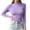 Purple, variant on BXJX Womens Knit Sweaters, Slim Fit Long Sleeve Pullover Mock Neck Base Layer Tops Purple Size Free Size