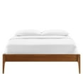 thumbnail image 4 of Modway June Full Wood Platform Bed Frame in Walnut, 4 of 7