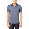 thumbnail image 1 of 32 Degrees Mens Mesh Polo Shirt, Blue, Small, 1 of 1
